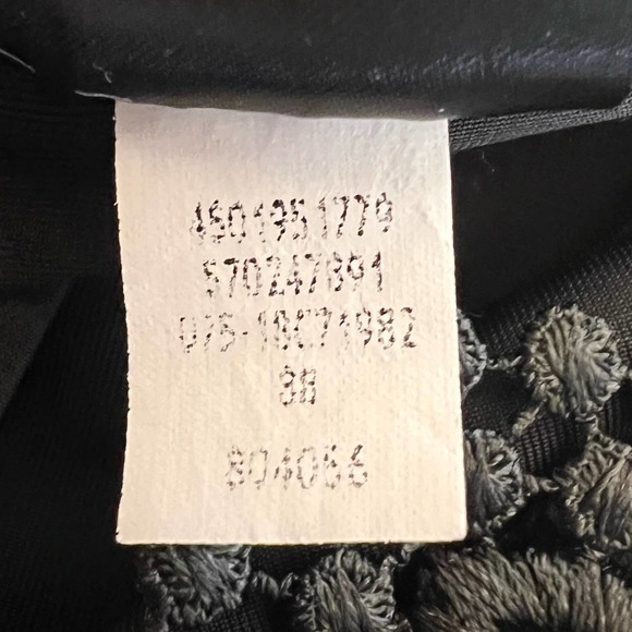 Chico's Black Velvet Top with Lace Trim Size 3 (US 16/18) - Picture 10 of 15